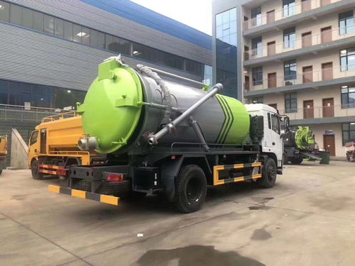 國六東風專底吸污車價格及圖片解析 12方清洗吸污吸糞車報價指南